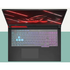 노트북 키보드 커버 스킨 asus 호환 ROG Stix G17 G713 G713RC G713RM G713PV G713QC G713QE G713QY G713RW G713PI 17., [01] 클리어, 1개