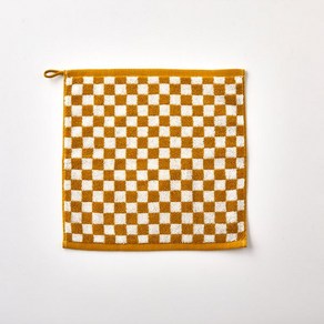 모던하우스 체커보드 핸드타월 34X34cm MUSTARD BG0122025, 1개