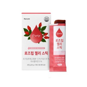 Hurum 로즈힙 젤리스틱 유럽산 야생 ROSE HIP 퓨레 피쉬콜라겐 엘라스틴 10포