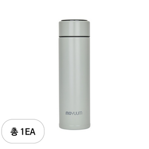 모윰 스마트 분유 보온병 350ml, 세이지, 1개