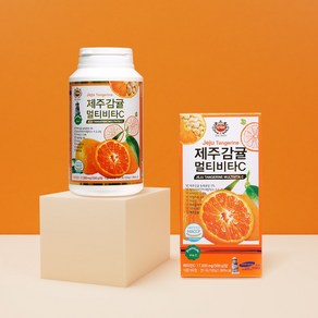 트리코리아 제주감귤비타 500g 330정 비타민C 타우린 피쉬콜라겐, 1개