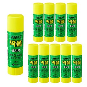 아모스 딱풀 25g 10입, 1개