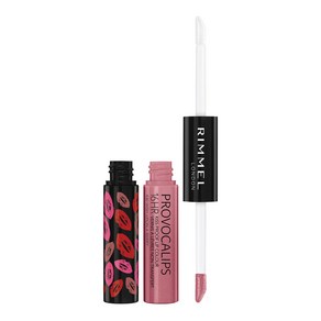 Rimmel London Povocalips 16h Kiss-Poof Lip Colo 림멜 런던 프로보칼립스 16시간 키스프루프 립 컬러 - 컬러와 윤기를 고정해주는 2단계, 1개