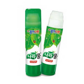 종이나라 투명나라풀 15g 딱풀 고체풀