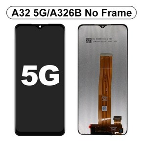 갤럭시 자가수리 액정 A32 용 AMOLED LCD SM A325F A325M 디스플레이 5G A326B 터치 스크린 교체, 한개옵션1, 5G No Fame