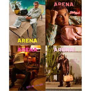 아레나옴므 (ARENA HOMME) 2025년 2월호 / 표지 에반 모크 / 표지 랜덤 / 예약판매