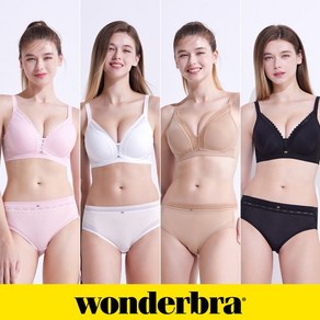 [Wondeba] 원더브라 와이어프리 브라팬티 8종세트 WB166_00