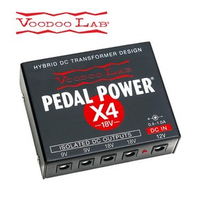 VooDooLab - PEDAL POWER X4-18V Expander Kit / 부두랩 페달파워 확장키트 (18V)