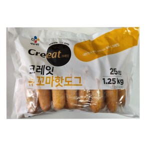 CJ 크레잇 뉴 꼬마핫도그 1.25kg (50gx25개) / 아이간식