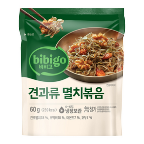 (코스트코 직배송) 비비고 견과류 멸치볶음 60g x 6, 6개