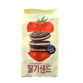노브랜드 딸기샌드, 2개, 400g