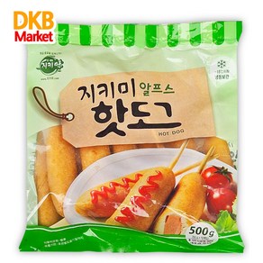 [DKB] 도깨비마켓 지키미 알프스 핫도그, 1개, 500g