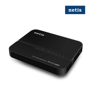 네티스 ST3105-IGMP 5포트 기가 스위칭허브 네트워크 확장 GiGA-Lite지원, 1개