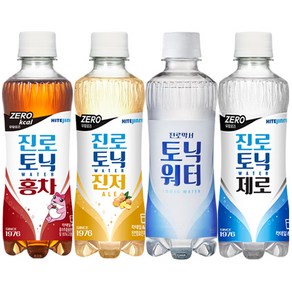 토닉워터 오리지널 제로 홍차제로 진저에일제로 4종 각6입 총 24입, 1세트, 300ml