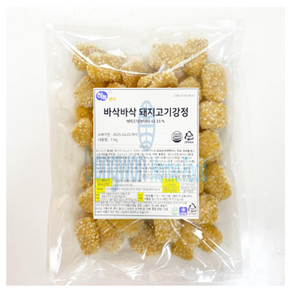 하늘푸드 바삭바삭 돼지고기강정, 1개, 1kg