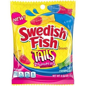 Swedish Fish Tails 2 Flavors in 1 스웨덴 생선 꼬리 2가지 맛을 1개로