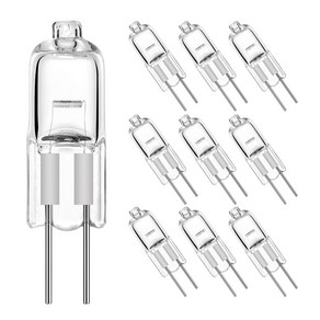 10pcs G4 할로겐 전구 12V 5W 10W 20W 35W 50W 라이트 글로브 많은 JC 바이 핀 LED 램프 따뜻한 화이트 교체, 5) 50W