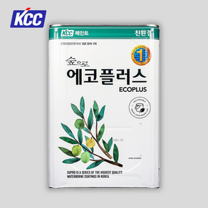 KCC페인트 숲으로 에코플러스K 18L 친환경 실내 인테리어 수성페인트, 10.스프링퍼플, 1개