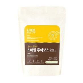 룩아워티 스마일 루이보스 20티백, 룩아워티 스마일 루이보스 20티백 제품, 20개입, 1개, 2g