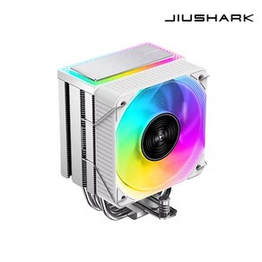 JIUSHARK JF100RS Crystal ARGB 화이트 CPU공랭쿨러