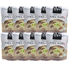 백종원의 본가 스지 도가니탕, 700g, 10개