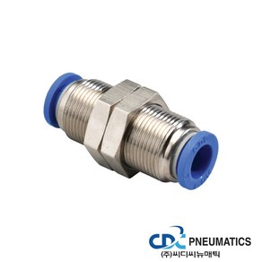 PMM 국산 제조 다용도 유공압 원터치 피팅 용품 에어호스 휘팅 PNEUMATICS, 1개