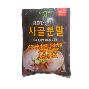 [미담채]푸드코리아 참편한 사골분말500g