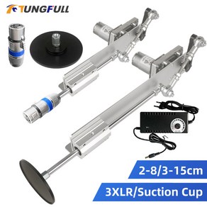 왕복 선형 추력 기계 흡입 컵 3XLR 커넥터 전기 텔레스코픽 극 감소 모터 선형 액추에이터 12V 24V