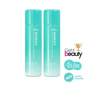 [10억 돌파 35%] 샤르드 86% 하와이 해양심층수 대용량 앰플미스트, 120ml, 2개