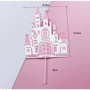 궁전토퍼 공주 케이크 궁전토퍼