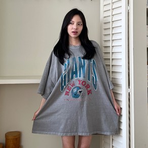 [6XL] 이불사이즈/피그먼트 NY 박스티 2colo