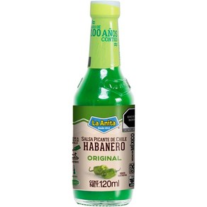 La Anita 그린 하바네로 페퍼 소스 Habanero Green 119ml