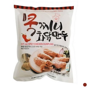 (아하) 쿡찌니 화닭만두_1.2kg_식자재쇼핑몰_푸드왕, 1.2kg, 2개