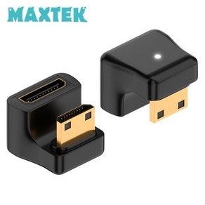 [MAXTEK] 맥스텍 Mini HDMI to Mini HDMI 연장젠더 U형 180도꺽임 ㄷ형 [MT424]