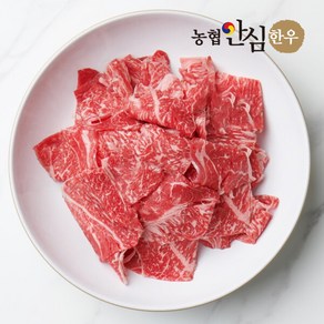 [농협안심한우] 국내산 한우 불고기용 소고기 400g, 1개