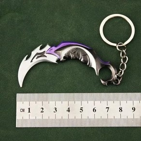 디지몬 조립 피규어 레진 디지털 몬스터 발로란트 키체인 무기 리버 VFX 반달 Karambit 칼 금속 게임 스킨 컬렉션 사무라이 소드 애니메이션 아이 장난감