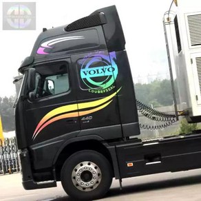 볼보 VOLVO 트럭 호환 스티커 대형 FH 자동차 바디 도어 맞춤 풀업, 1개, 1) 차체 양면 세트