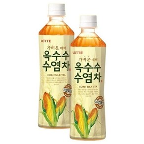 롯데 옥수수수염차 500ml 24PET (WA45242), 24개