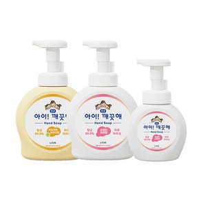 아이깨끗해 핸드워시 레몬향490ml+레몬향250ml+순490ml