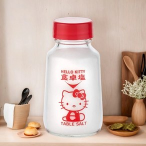 일본 헬로키티 콜라보 식탁 소금 천일염 솔트 100g 조미료, 1개