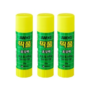 아모스 딱풀 25g 3입