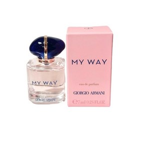 조르지오아르마니향수 남성 I MY WAY Mini 남성 Pefume Splash on Dabbe EDP 7 ml 해외배송 조르지오아르마니향수 남성 I, 1개