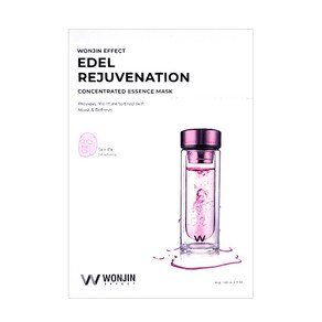 WONJIN 원진 Edel REJUVENATION CONCENTRATED ESSENCE MASK 셀 리쥬브네이션 마스크 (10 sheets x 1.05 oz), 10개