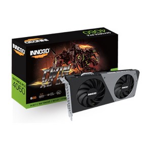 [INNO3D] GeFoce RTX 4060 D6 8GB TWIN X2 OC