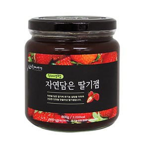 두레생협 국내산 유기농 딸기잼 800g 자연담은 딸기쨈, 1개