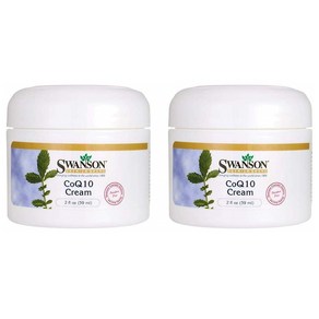 스완슨 코큐텐 크림 59ml 2팩 Swanson Coq10 Ceam 2 fl Ounce (59 ml) (2 Pack), 1개