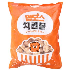 케이푸드_맘모스 치킨볼, 2kg, 1개