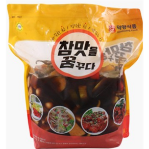 덕양식품 신선 야채 모듬 장아찌 4kg, 1개