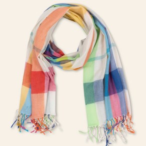 오일릴리 스카프 Oilily Acolour woven scarf 컬러 우븐 스카프