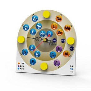 과학실험키트-원소 주기율 시계만들기